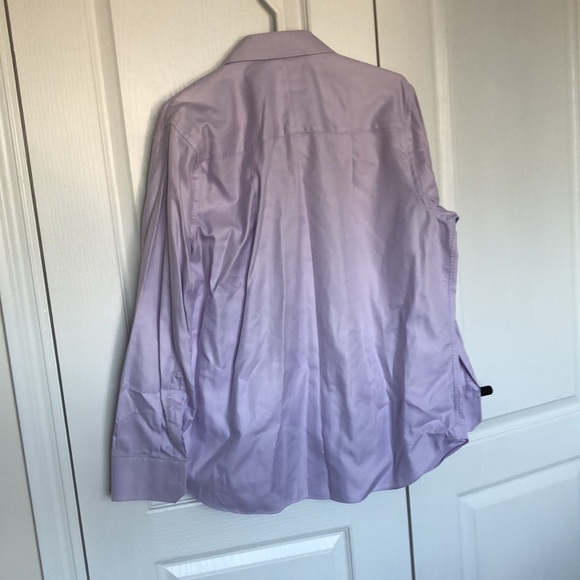 Trim fit purple collared button down - Picture 3 of 3